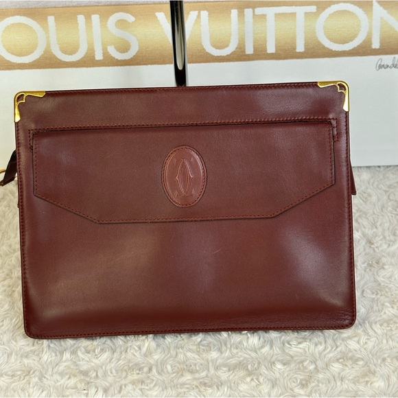 AUTHENTIC CARTIER VINTAGE CLUTCH - Picture 2 of 10